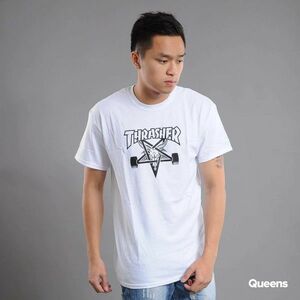 Tricou Thrasher Skategoat T-Shirt White imagine