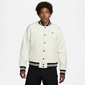 Jacheta Nike Authentics Men's Varsity Jacket Sail/ Black imagine