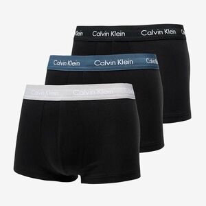 Calvin Klein Cotton Stretch Low Rise Trunk 3-Pack Black imagine