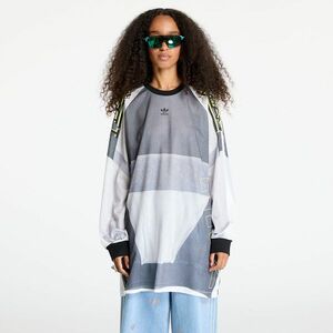 Tricou adidas adilenium Oversized Graphic Mesh Long Sleeve Tee imagine