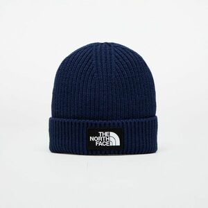 The North Face Tnf Logo Box Cuffed Beanie Summit Navy imagine