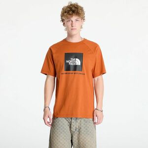 Tricou The North Face M S/S Raglan Redbox Tee Earthen Copper imagine