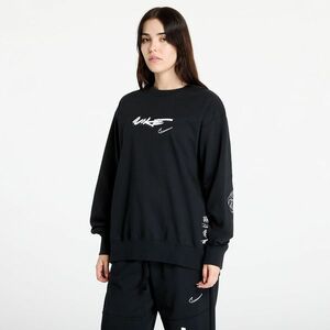 Hanorac Nike Women's Sportswear Breaking Loose French Terry Top Black imagine