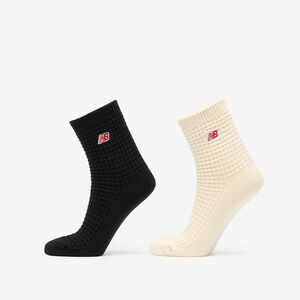 New Balance Waffle Knit Ankle Socks 2-Pack Multicolor imagine