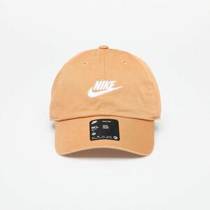 Nike Club Unstructured Futura Wash Cap Flax/ White imagine