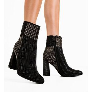 Botine dama Ruff Negre imagine