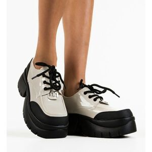 Pantofi Casual Miu Bej imagine