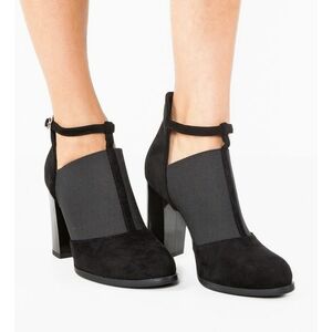 Botine dama Celeste Negre 2 imagine