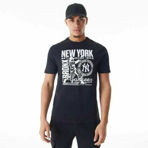 New Era NEW YORK YANKEES MLB DISTRESSED Tricou bărbați, negru, mărime imagine