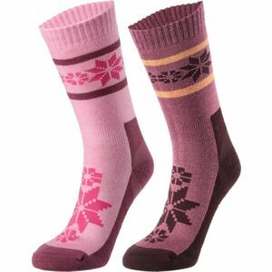 KARI TRAA RUSA SOCK 2PK Șosete damă, roz, mărime imagine