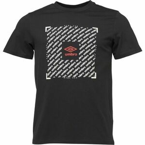 Umbro FTBL BOX GRAPHIC TEE Tricou bărbați, negru, mărime imagine