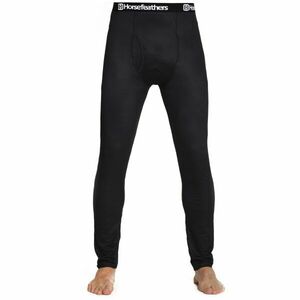 Horsefeathers RILEY PANTS Pantaloni termo bărbați, negru, mărime imagine