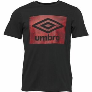 Umbro DIGI CAMO BOX GRAPHIC TEE Tricou bărbați, negru, mărime imagine