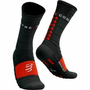 Compressport PRO RACING WINTER RUN Șosete de alergare, negru, mărime imagine