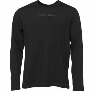 Calvin Klein L/S CREW NECK Tricou pijama pentru bărbați, negru, mărime imagine