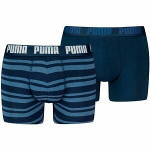 Puma MEN EVERYDAY HERITAGE STRIPE BOXER 2P Boxeri bărbați, albastru închis, mărime imagine