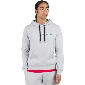 Rossignol HERO HOODIE Hanorac pentru bărbați, gri, mărime imagine