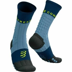 Compressport PRO RACING SOCKS WINTER TRAIL Șosete schi fond, albastru deschis, mărime imagine