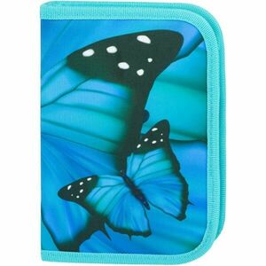 BAAGL CLASSIC CASE BUTTERFLY Penar școală, turcoaz, mărime imagine