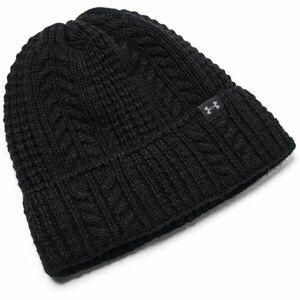 Under Armour HALFTIME CABLE KNIT BEANIE Căciulă iarnă de damă, negru, mărime imagine