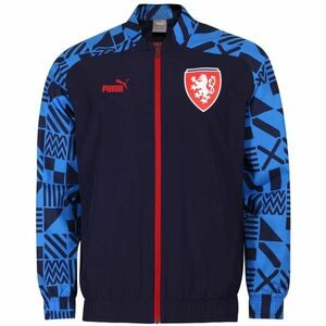 Puma FACR PREMATCH JACKET Geacă de fotbal bărbați, albastru închis, mărime imagine