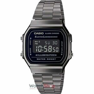 Ceas Casio VINTAGE A168WEGG-1B imagine