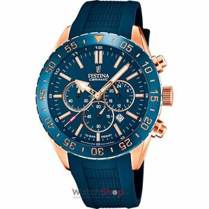 Ceas Festina CERAMIC F20516/1 Cronograf imagine