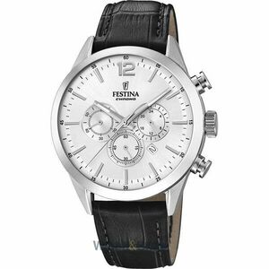 Ceas Festina Timeless F20542/1 Cronograf imagine