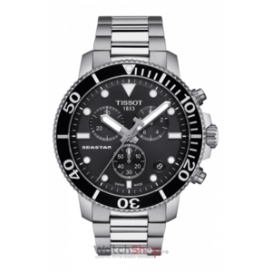 Ceas Tissot T-Sport Seastar 1000 T120.417.11.051.00 Cronograf imagine