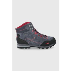 CMP pantofi ALCOR MID WMN TREKKING SHOE WP femei, culoarea gri imagine