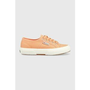 Superga tenisi 2750 COTU CLASSIC femei, culoarea portocaliu, S000010 imagine