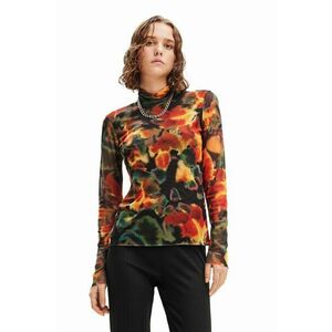 Desigual longsleeve femei, cu turtleneck imagine