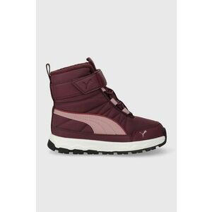 Puma cizme de iarna copii Evolve Boot AC+ PS culoarea rosu imagine