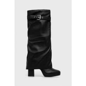 Steve Madden cizme Mella femei, culoarea negru, cu toc drept, SM11002692 imagine