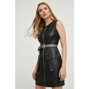 Answear Lab rochie culoarea negru, mini, evazati imagine