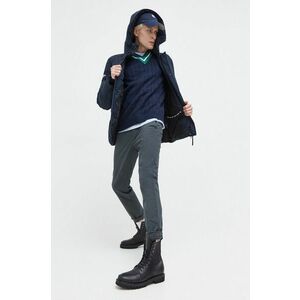 Tommy Jeans pantaloni bărbați, culoarea verde, drept DM0DM18339 imagine