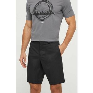 BOSS Green pantaloni scurți bărbați, culoarea negru 50504384 imagine