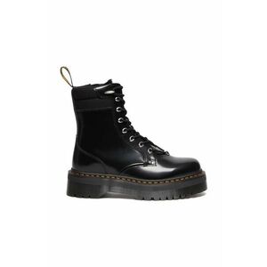 Dr. Martens bocanci de piele Jadon Hardware II femei, culoarea negru, cu platforma, DM30932001 imagine