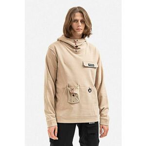 Columbia bluză Field Creek Hoodie bărbați, culoarea bej, cu glugă, uni 1993243-271 imagine