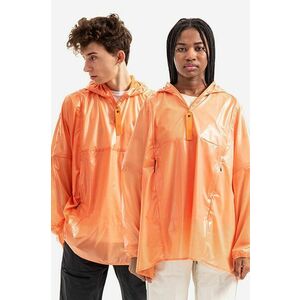 Rains geacă de ploaie Ultralight Anorak culoarea portocaliu, de tranziție, oversize 18760.ORANGE-ORANGE imagine