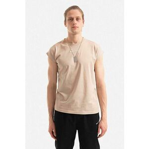 Alpha Industries tricou din bumbac Organics EMB culoarea bej, cu imprimeu 118531.627-cream imagine