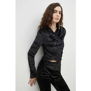 Gestuz longsleeve culoarea negru 10908309 imagine