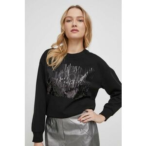 Joop! bluza femei, culoarea negru, cu imprimeu imagine