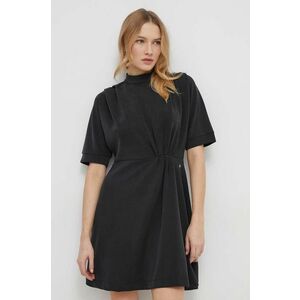 Joop! rochie culoarea negru, mini, evazati imagine