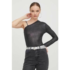 Karl Lagerfeld Jeans bluza culoarea gri, neted imagine