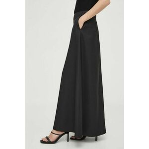 By Malene Birger fusta culoarea negru, maxi, evazati imagine