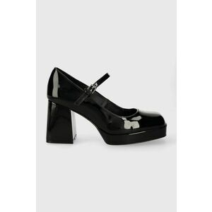 Aldo pumps TROWE culoarea negru, cu toc drept imagine