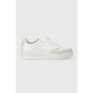 adidas sneakers din piele KANTANA culoarea alb ID5569 imagine