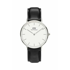 Daniel Wellington ceas Classic 36 Sheffield culoarea negru imagine