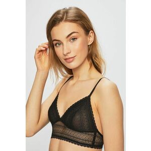 Dkny Sutien culoarea negru, material neted imagine